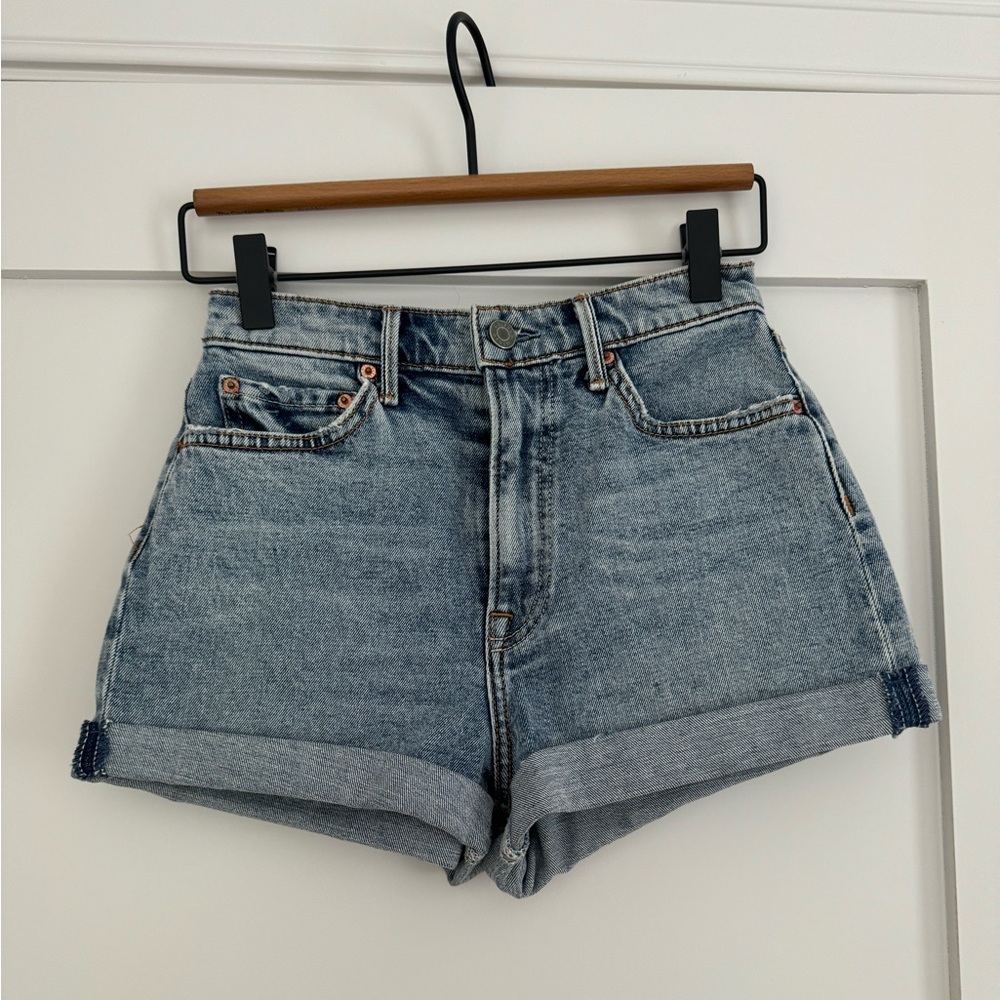 GRLFRND Mischa denim shorts NWT